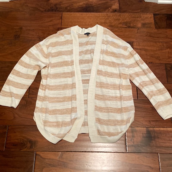Talbots Sweaters - Talbots long striped cardigan